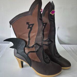 Fischl Genshin Cosplay Woman Boots Used